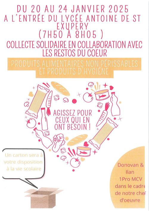 COLLECTE RESTO DU COEUR