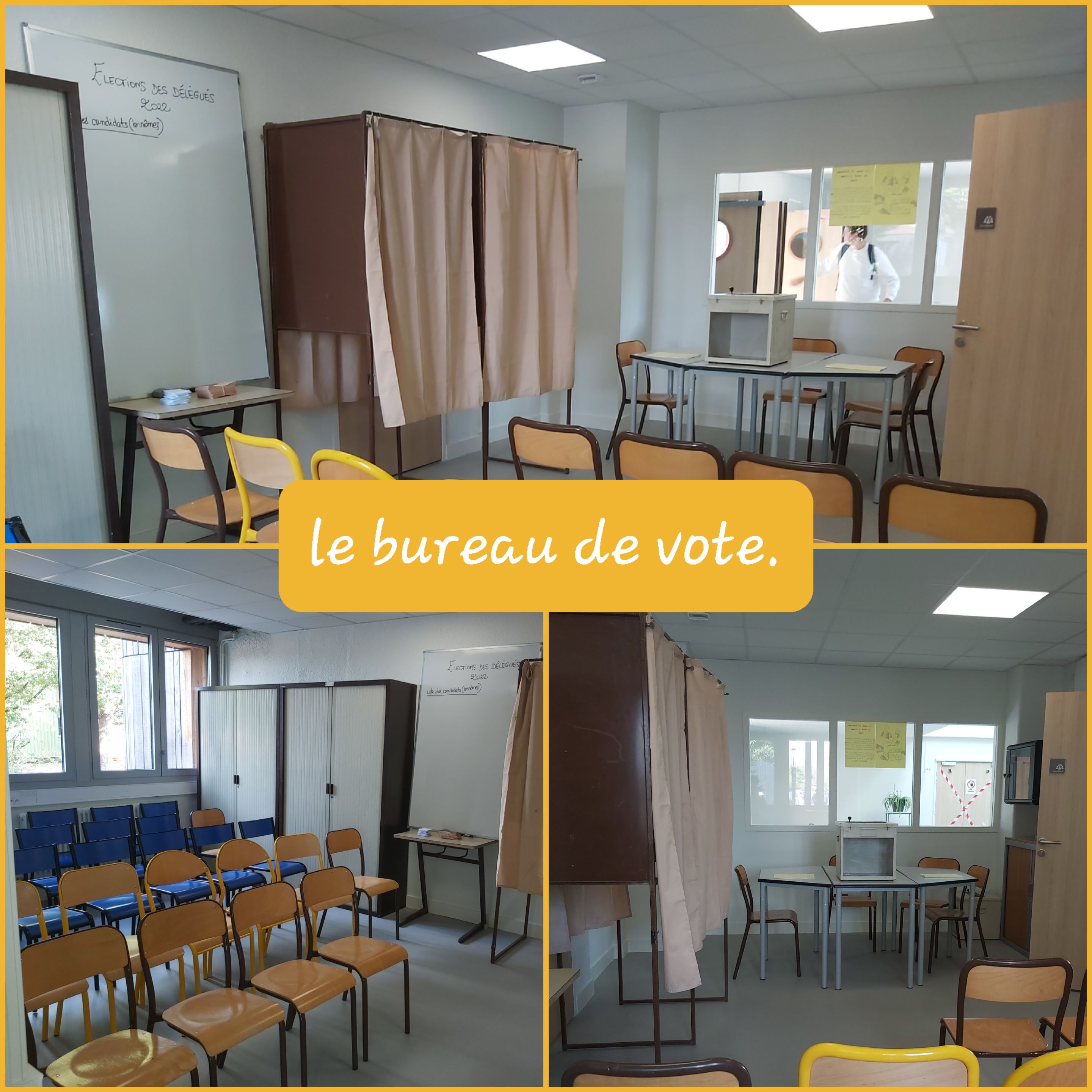 Le bureau de vote