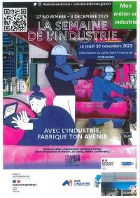 SEMAINE DE LINDUSTRIE JEUDI 30 NOVEMBRE